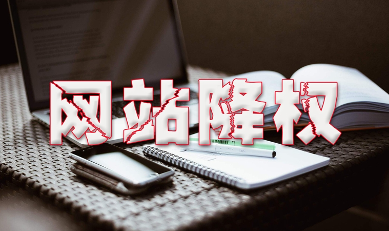 什么是网站降权,详解网站降权的危害及权重快速恢复方法(图1) image.png