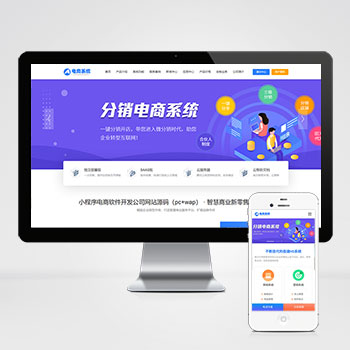 互联网小程序开发公司网站源码（pc+wap）